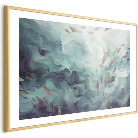 Poster – Fische im Ozean (1/4)