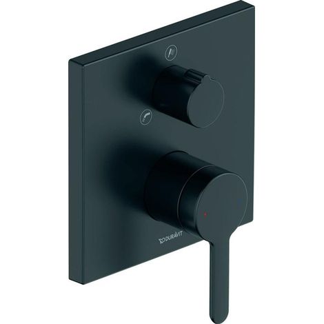 Duravit C.1 Einhebel- Wannenmischer Unterputz, eckige Rosette, (1/5)