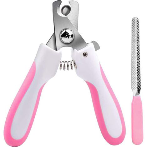 Coupe-ongles professionnel pour chiens, outil de toilettage à domicile avec protection anti-coupe excessive. (1/5)