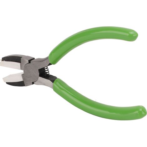 Pinces à embouts en plastique en acier à haute teneur en carbone, pinces pour le bricolage, outils pour la fabrication de bijoux et d'accessoires faits main (1/5)
