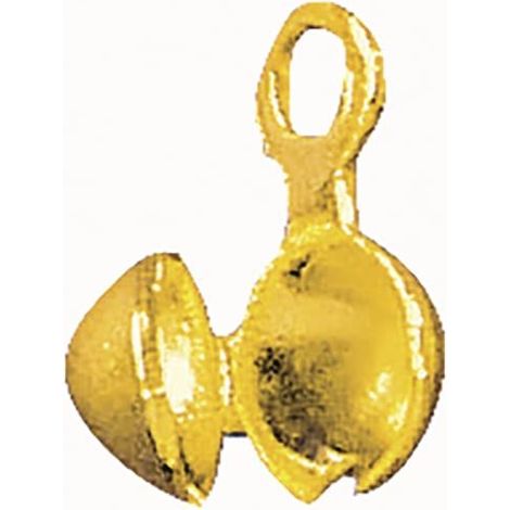 RAYHER - 8 PEZZI - CALOTTA DA SCHIACCIARE Ø5MM - COLORE ORO