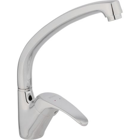 Mitigeur NOVA pour évier avec bec de cygne - GARIS - R01-18005CR (1/3)