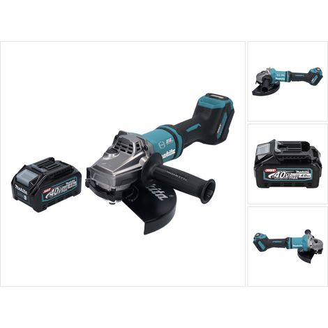 Amoladora angular a batería Makita GA 038 GM1 40 V máx. 230 mm sin escobillas XGT + 1 batería de 4,0 Ah - sin cargador (1/5)