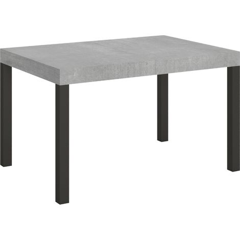Tavolo allungabile 90x140/244 cm Everyday Cemento telaio Antracite