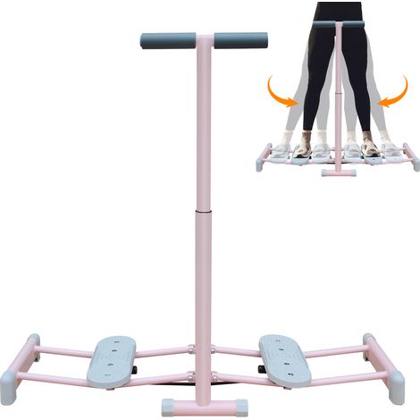 Machine de ski pliable, simulateur de ski réglable à 4 niveaux avec accoudoir à pédale antidérapant, entraîneur des muscles du plancher pelvien pour la maison (1/5)