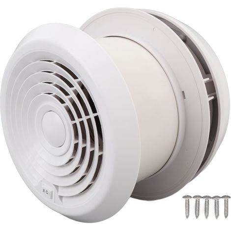 200cfm Dachventilator, zwei Geschwindigkeitsstufen einstellbar, ABS-Material, vielseitige Belüftung für Wohnmobile, Boote, Yachten - mit Schutzgitter, für Reisende.