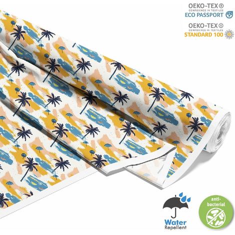 TESSUTI DECORATIVI PER ESTERNI OXFORD - motivo estivo  DX9117 (1/5)