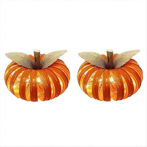 Halloween-Dekorations-Kürbis-LED-Leuchtlaterne (1/5)