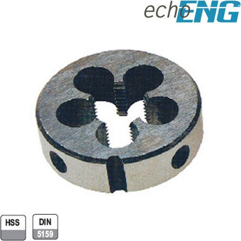 Filiera in HSS DIN 5159 gas conica BSPT filettatura 3/8” - UT 10 FG02