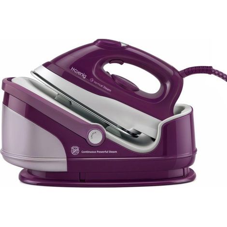 Centrale vapeur - H.KoeNIG - V8 - 8 bars - Débit de vapeur : 100 g/min - 1,7 L - Violet