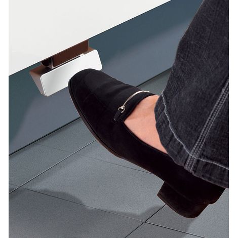 Hailo – Poubelle à pédale 30L – Système d'ouverture mécanique – Accès facile sans se baisser – Compatible avec espaces confinés (1/4)