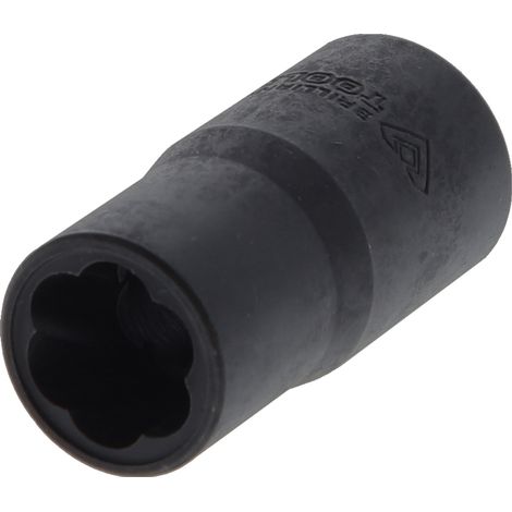 BRILLIANT TOOLS 1/2" Spiral-Profil-Stecknuss 14 mm - BT026006 (1/5)