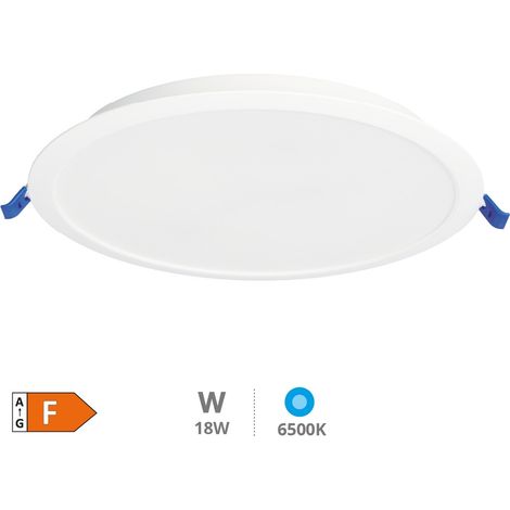 Downlight empotrable LED redondo Belur 18W 6500K Blanco (1/5)