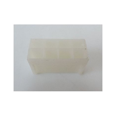 Boîtier Fastin-Faston 8 voies pour clip 6,3mm mâle (boite de 50) (621110) TYCO ELECTRONICS 9-1856388-1