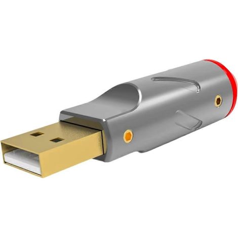 Décodeur audio HiFi, câble de données USB plaqué or 24 carats, à monter soi-même, A51 (1/5)