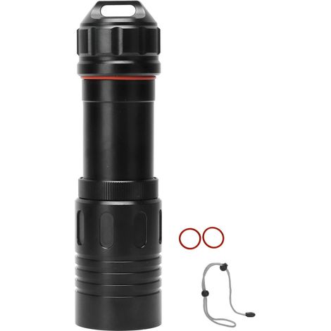 Leistungsstarke 2000LM IPX8 wasserdichte Tauchlampe für Sporttauchen und Expeditionen (1/5)