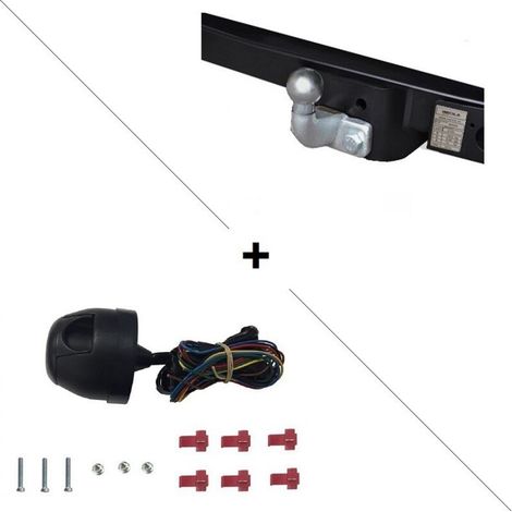 Attelage Nissan Interstar Fourgon (11/03-03/10) Standard + faisceau universel 7 broches (1/2)
