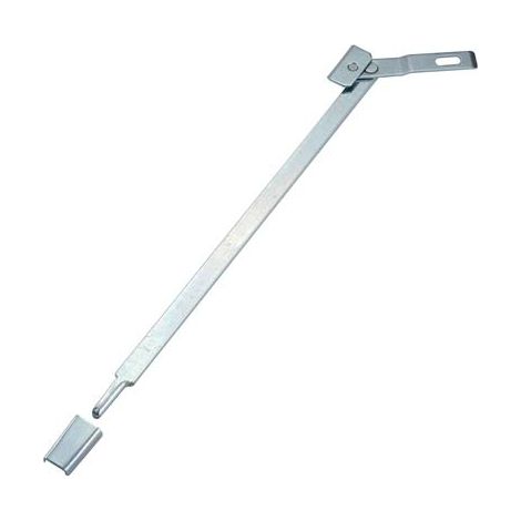 PALETTO A SALDARE A LEVA 310 COMBI - ZINCATO 1 SNODO GUIDA PASSANTE MM 465- 2 pezzi