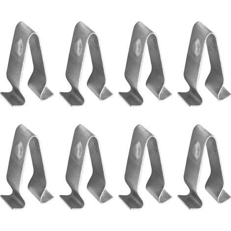 10PCS Car Fastening Clips, Metal Fastening Clips for Upholstery, Metal Tailgate Trim for Vehicles, Car Fastening Clip, Suitable for Most Cars and Trucks (1/5)