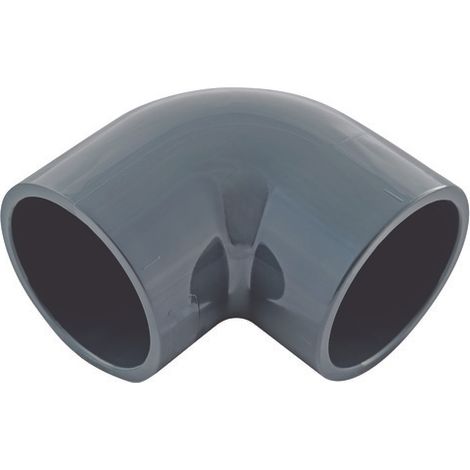 Coude PVC pression à 90°, femelle Ø 25 Le lot de 10