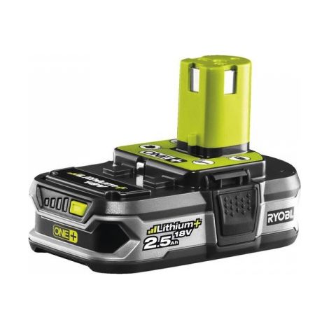 Batería Ryobi 18V de ion de litio Negra One Plus