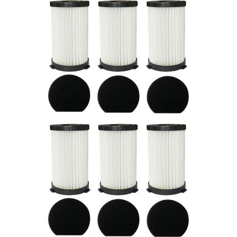 Filiyano-Lot de 6 filtres HEPA pour aspirateur filaire Thunderbrush 520 (D600/D601). (1/5)