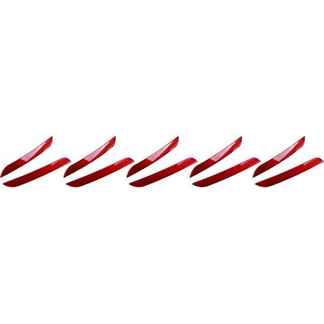 10 catarifrangenti per paraurti posteriore (lenti rosse) per modelli F30, F32, 325i, 328i, 330i, 420i, 428i e 430i. 63147382233 63147382234 (1/3)
