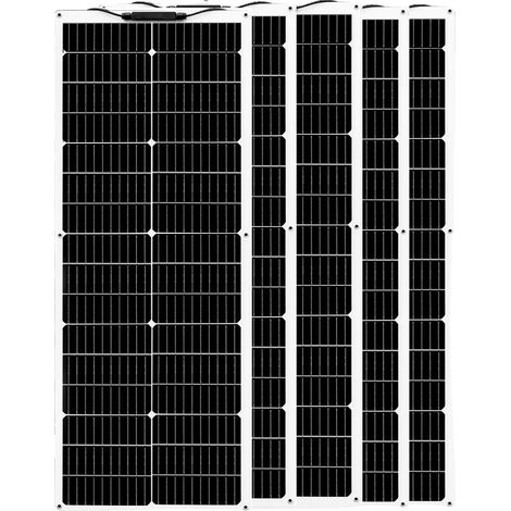 Pannello solare, design flessibile, alta efficienza, 5 pannelli solari da 80W (1/2)