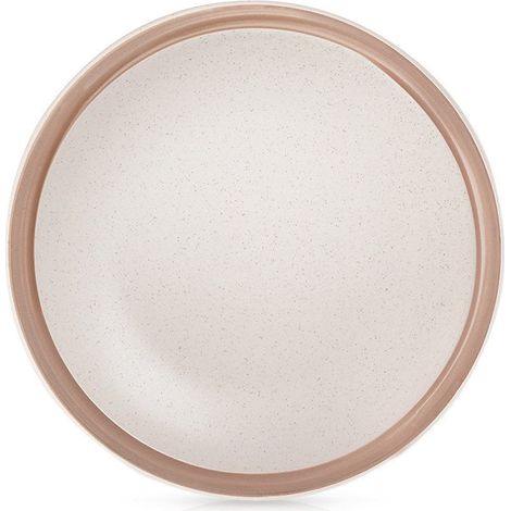 Beiger keramik dessertteller arthena beige 205 cm