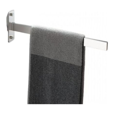 Barre porteserviettes perforée en inox 304 Pratique pour salle de bain ou cuisine, finition argentée élégante (1/5)