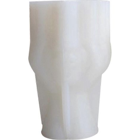 Silikonform für eine Vase mit Wangenstütze für Frauen – DIY-Bastelprojekt – wiederverwendbare Seife (1/4)