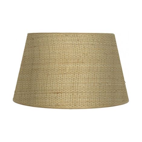 Lampenschirm salma e27 natur 35dx25dx20h konisch offen