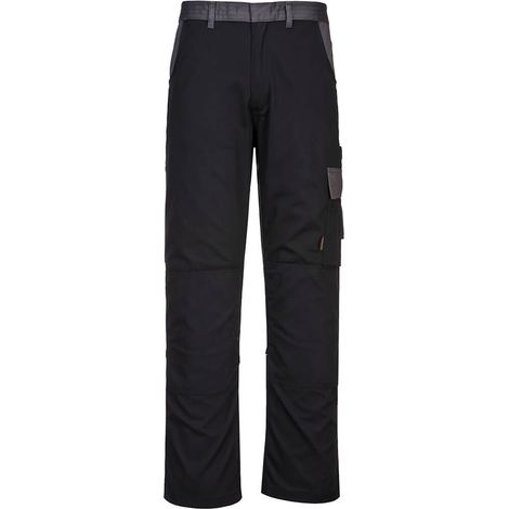 Pantalon Munich 300g Noir - TX36 - Portwest - taille L (1/2)