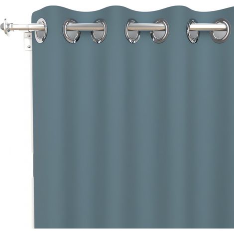 Soleil D Ocre – Rideau occultant 135x250 cm – 100% polyester – 8 oeillets inox anti-rouilles – Entretien facile, lavable en machine à 30°C (1/4)
