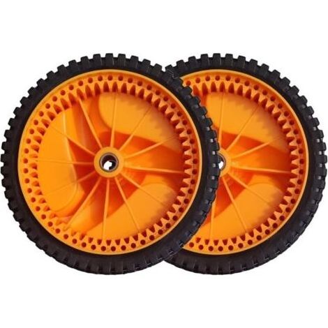 2 roues de tondeuse, 53 dents, roue motrice, pour tondeuses Husqvarnaa Electrolux, McCulloch, Rally et autres, roue de traction avant pour tondeuse (1/5)