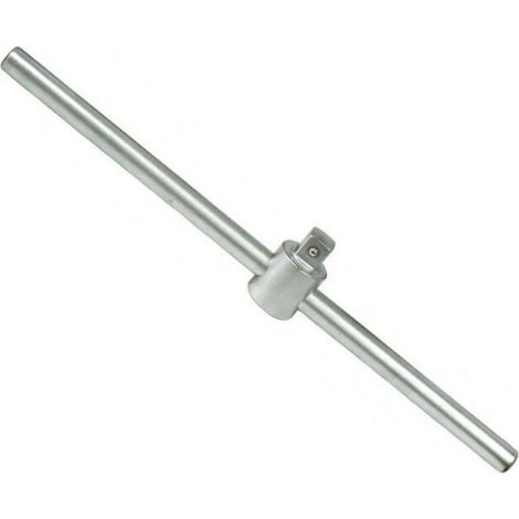 Manche en T avec poignée coulissante 450mm – Type carré 3/4 – Chrome vanadium – Très haute qualité professionnelle