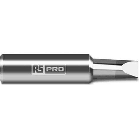 Panne de fer à souder RS PRO RS PRO, Ciseau droit, série ST, 4,6 mm, pour Fer à souder de RS Pro ( Prix pour 1 )