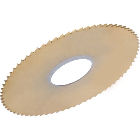 Disque de coupe et de meulage à lame de scie, fraise HSS revêtue de titane, 75 x 0,8 x 22 mm, 72 dents (1/5)