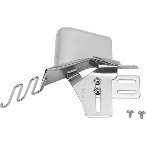 Attache de reliure 1‑1/4 po en acier inoxydable pour machine à coudre à point noué, pli double (1/5)