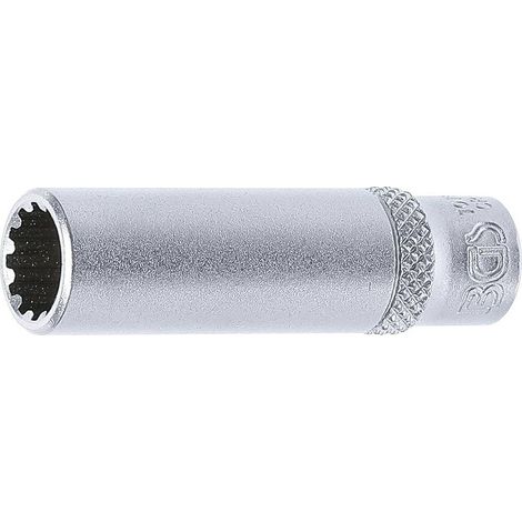 Douille pour Clé Gear Lock Longue 6,3 mm (1/4\) - 9 mm - Précision et Durabilité, Acier, Zones Difficiles - D-Work (1/5)