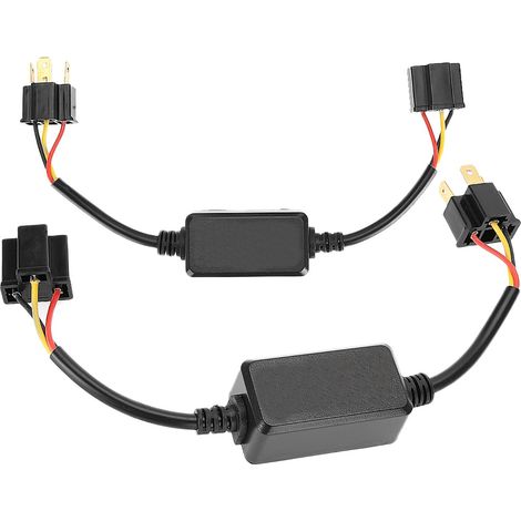 2pcs Décodage Feux LED Auto Antiparasite Filtre Suppression Erreur Autoradio Audio Réducteur Interférences (1/5)