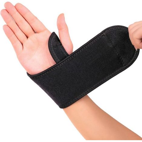 Support Poignet Confort Réglable - Shipenophy - Modèle Sport - Noir - Nylon/Élasthanne - Standard (1/5)
