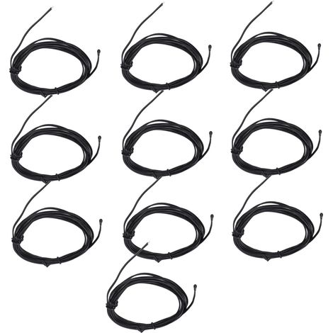 Lot de 10 sondes de température à thermistance NTC, embout en forme de goutte, connecteur en résine époxy, 2 mètres, 5 kΩ, B3470 (1/5)