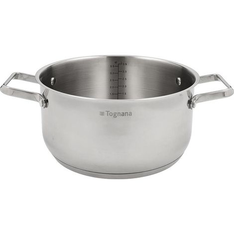 Casseruola in Acciaio Inox anche Induzione Grancucina Iconiqa 24 cm