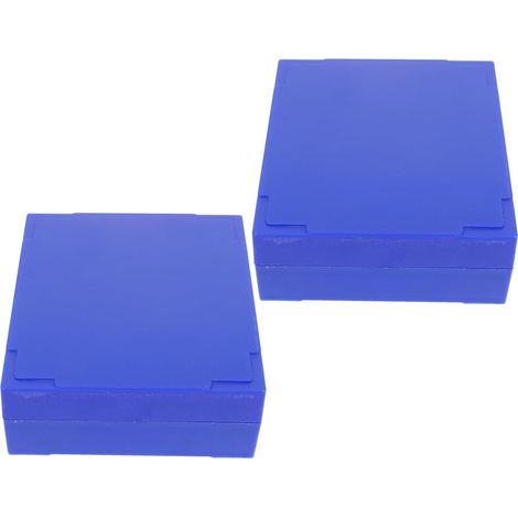Porte-lames de Microscope 2pcs en Abs Multi Emplacements Numérotés, Design à Fermeture à Boucle, Boîte de Rangement Coulissante pour Conservation en Laboratoire Couleur Aléatoire (1/5)