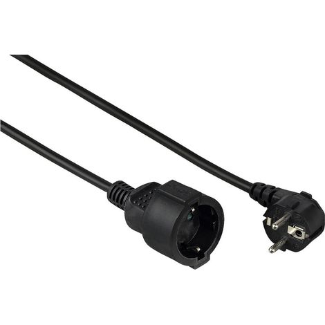 Hama 00047869 Alimentazione Prolunga Nero 3 m H05VV-F 3G 1,5 mm² (1/2)