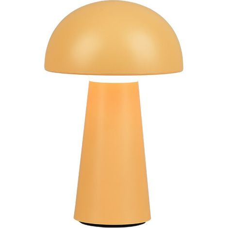 REALITY LEUCHTEN - LAMPADA DA APPOGGIO LENNON LED FUNGO GIALLA PER INTERNI ED ESTERNI A BATTERIA RICARICABILE USB (1/5)