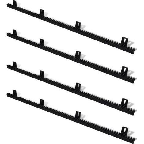 Crémaillères - OVONNI - 4 pcs - Nylon renforcé - 1000 mm - 800 kg max