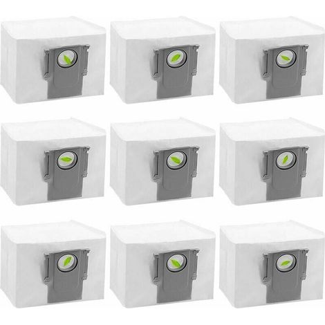 Roborock robot barredor S7 MaxV Ultra/S7 Pro Ultra/Q5/Q5+/Q5+ Plus/Q7 accesorios para bolsas de polvo, 9 bolsas (1/5)