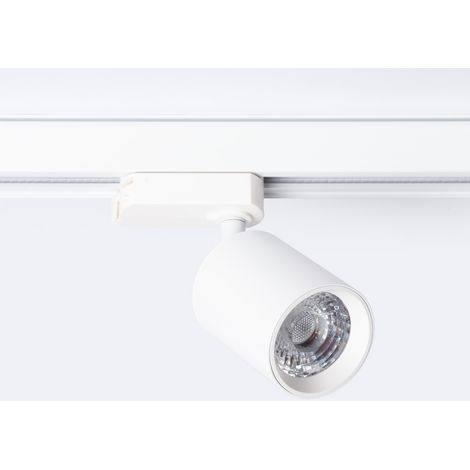 Spot LED sur Rail Monophasé 10W Mallet Dimmable Blanc 3000K Blanc chaud (1/3)